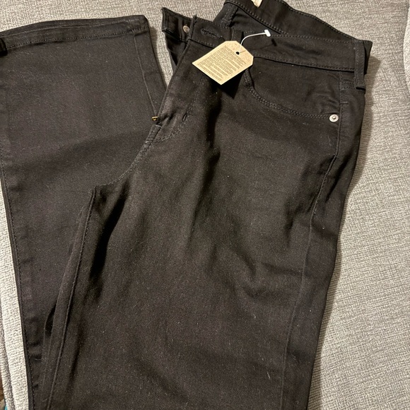 Black Denim Jeans with Tag - Picture 3 of 4